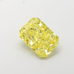 Diament laboratoryjny o barwie fantazyjnej radiant, 2.56ct, VVS2, Fancy Vivid Yellow, IGI LG713530935