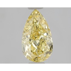 Diament laboratoryjny o barwie fantazyjnej szlif gruszkowy, 1.03ct, VVS2, Fancy Yellow, IGI LG713564243
