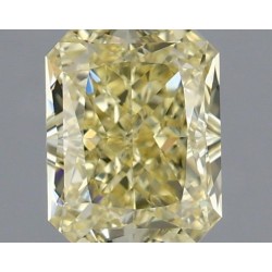 Diament laboratoryjny o barwie fantazyjnej radiant, 1.06ct, VVS2, Fancy Intense Yellow, IGI LG738523842