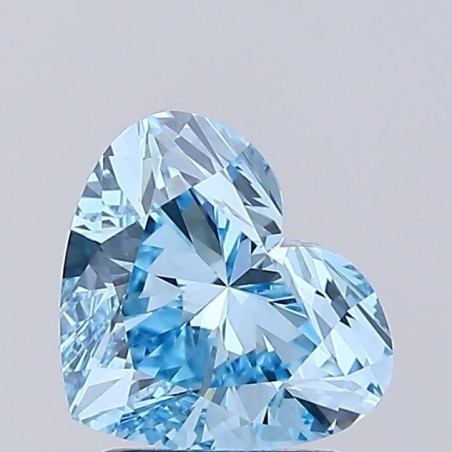Diament laboratoryjny o barwie fantazyjnej serce, 2ct, VVS2, Fancy Vivid Blue, IGI LG739502341