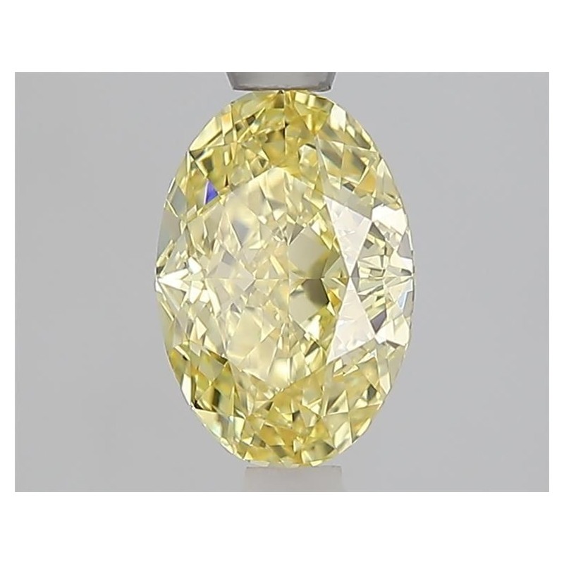 Diament laboratoryjny o barwie fantazyjnej szlif owalny, 1.52ct, VVS2, Fancy Intense Yellow, IGI LG722569566