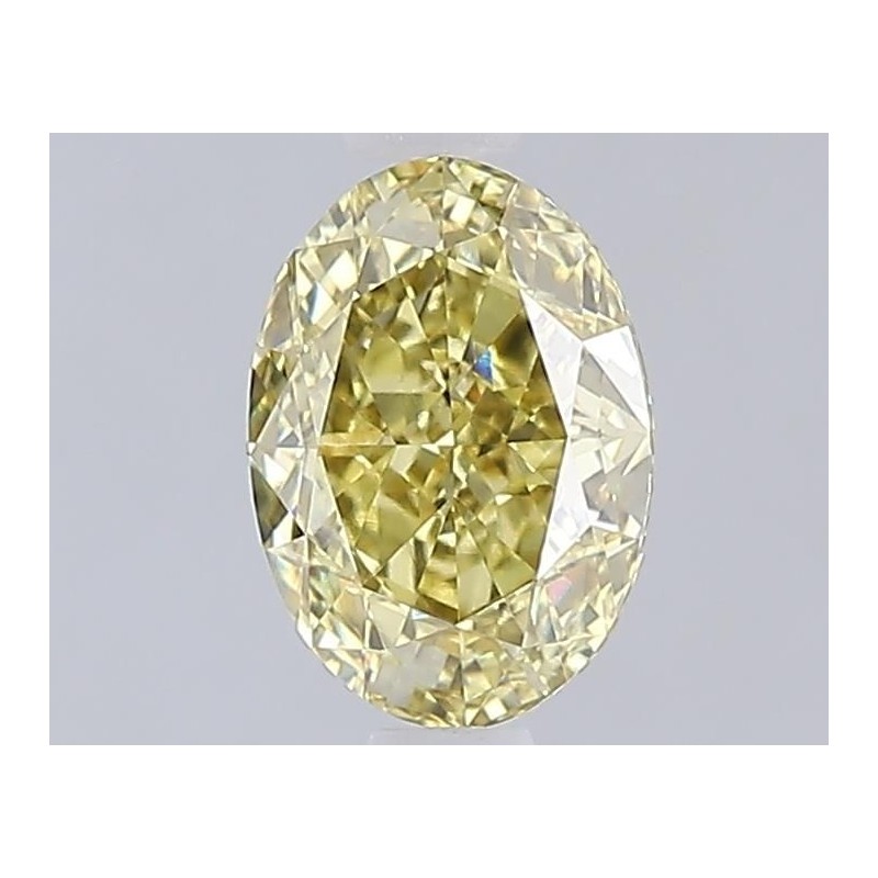 Diament laboratoryjny o barwie fantazyjnej szlif owalny, 1.1ct, VVS2, Fancy Intense Yellow, IGI LG687541652