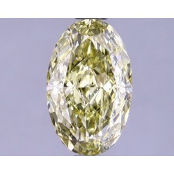 Diament laboratoryjny o barwie fantazyjnej szlif owalny, 1.27ct, VVS2, Fancy Yellow, IGI LG625486226