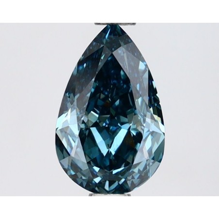 Diament laboratoryjny o barwie fantazyjnej szlif gruszkowy, 1.19ct, VVS2, Fancy Deep Blue, IGI LG650412172