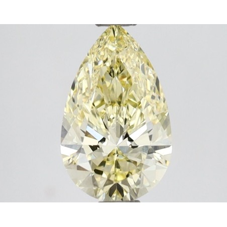Diament laboratoryjny o barwie fantazyjnej szlif gruszkowy, 1.01ct, VVS2, Fancy Yellow, IGI LG624430983
