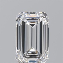 Diament szlif szmaragdowy, 0.8ct, VS1, E, GIA 1535544806