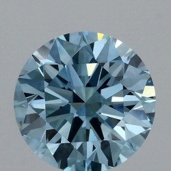 Diament laboratoryjny o barwie fantazyjnej szlif okrągły, 2.53ct, VVS2, Fancy Vivid Blue, IGI LG710573592