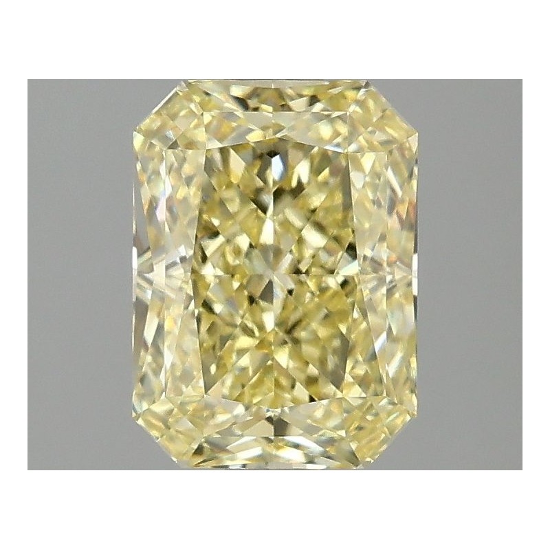 Diament laboratoryjny o barwie fantazyjnej radiant, 2.04ct, VVS2, Fancy Intense Yellow, IGI LG675550952