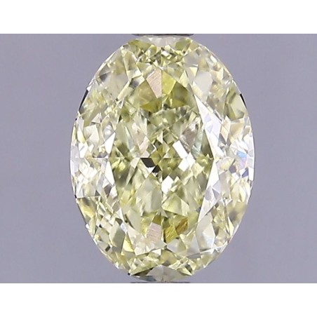 Diament laboratoryjny o barwie fantazyjnej szlif owalny, 1.54ct, VVS2, Fancy Intense Yellow, IGI LG624439896
