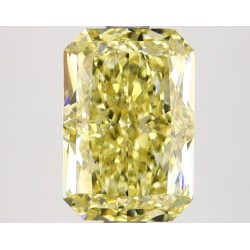 Diament laboratoryjny o barwie fantazyjnej radiant, 2.67ct, VVS2, Fancy Yellow, IGI LG655411360