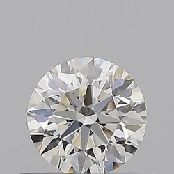 Diament szlif okrągły, 0.51ct, VVS2, H, GIA 2536874750