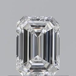 Diament szlif szmaragdowy, 0.58ct, VS1, F, GIA 6541111697