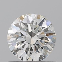 Diament szlif okrągły, 0.72ct, SI2, I, GIA 2546114220