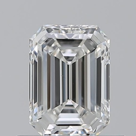Diament szlif szmaragdowy, 0.7ct, VS1, H, GIA 6542111691