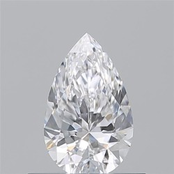 Diament szlif gruszkowy, 0.5ct, VS2, D, GIA 2231799709