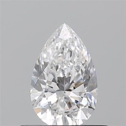 Diament szlif gruszkowy, 0.52ct, VS1, D, GIA 2231799624