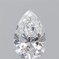 Diament szlif gruszkowy, 0.72ct, VVS2, D, GIA 2235800927