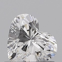 Diament serce, 0.6ct, VS2, E, GIA 5232800849