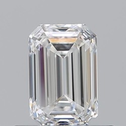 Diament szlif szmaragdowy, 0.7ct, VVS2, F, GIA 2235800924
