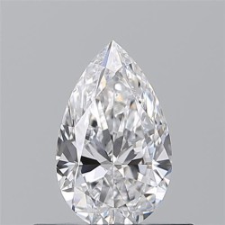 Diament szlif gruszkowy, 0.5ct, VS2, D, GIA 5232801022