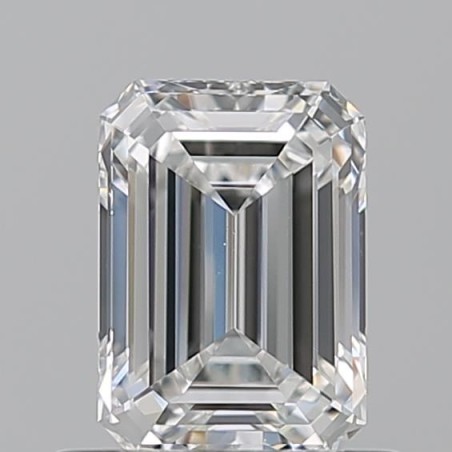 Diament szlif szmaragdowy, 0.71ct, VS2, F, GIA 6542110131