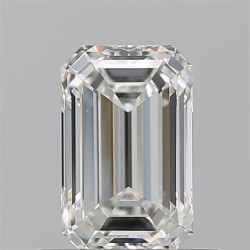 Diament szlif szmaragdowy, 0.76ct, VVS2, I, GIA 6541110582