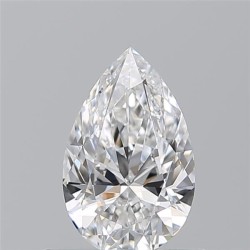 Diament szlif gruszkowy, 0.7ct, VS1, D, GIA 6545110926