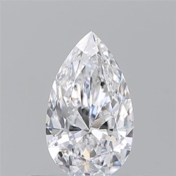 Diament szlif gruszkowy, 0.5ct, VVS2, D, GIA 6545124835