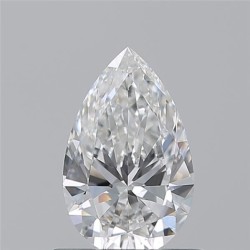 Diament szlif gruszkowy, 0.74ct, VS1, F, GIA 1232801231