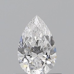 Diament szlif gruszkowy, 0.54ct, VVS2, D, GIA 6545124508