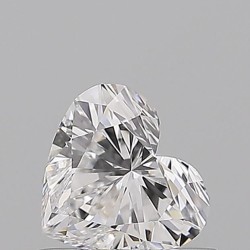 Diament serce, 0.61ct, VVS1, D, GIA 1549122417