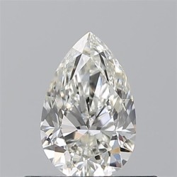 Diament szlif gruszkowy, 0.5ct, VS1, I, GIA 6542112331