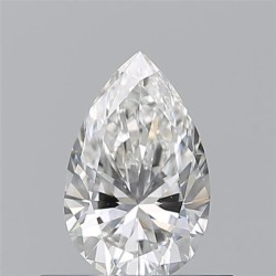 Diament szlif gruszkowy, 0.5ct, VS1, G, GIA 7542124815
