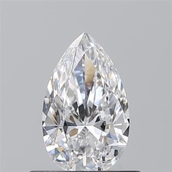 Diament szlif gruszkowy, 0.52ct, VS1, D, GIA 6542124479