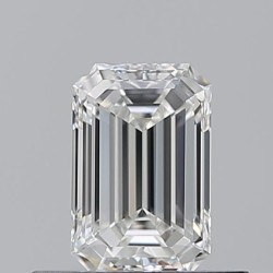 Diament szlif szmaragdowy, 0.52ct, VVS1, G, GIA 6545122442