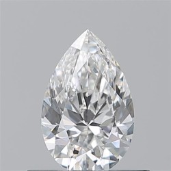 Diament szlif gruszkowy, 0.52ct, VVS2, F, GIA 5543124512
