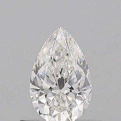 Diament szlif gruszkowy, 0.5ct, VVS2, E, GIA 6545124021