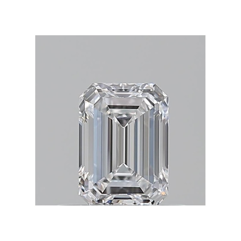 Diament szlif szmaragdowy, 0.5ct, VVS1, D, GIA 7546122550