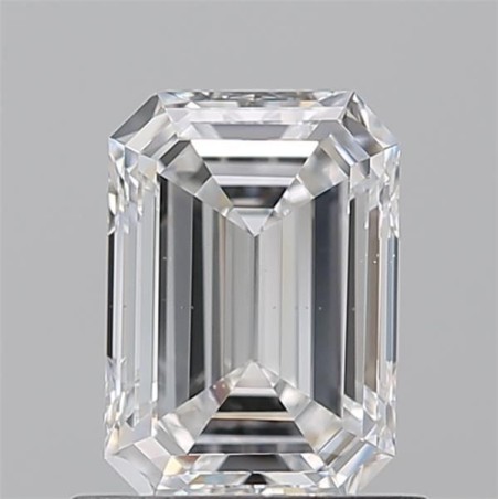 Diament szlif szmaragdowy, 0.9ct, VS2, E, GIA 1543140062