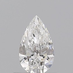 Diament szlif gruszkowy, 0.52ct, VVS1, E, GIA 2546124546