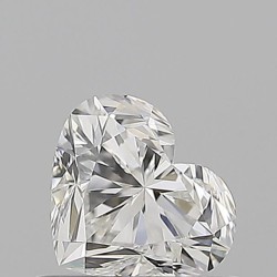 Diament serce, 0.72ct, VVS2, F, GIA 6541122551