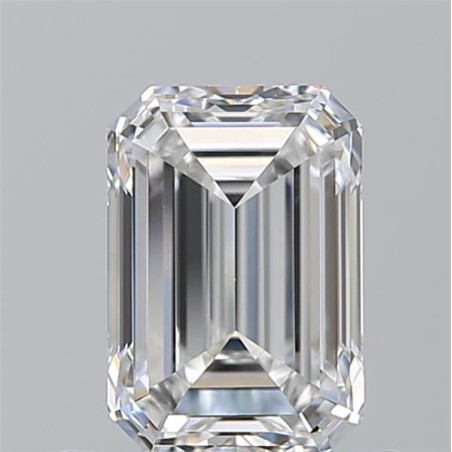 Diament szlif szmaragdowy, 0.9ct, VS2, F, GIA 6545123425