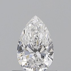 Diament szlif gruszkowy, 0.51ct, VVS2, D, GIA 5546142835