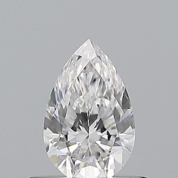 Diament szlif gruszkowy, 0.52ct, VS2, F, GIA 7542143067