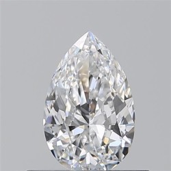 Diament szlif gruszkowy, 0.5ct, VVS2, D, GIA 6542141559