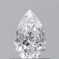 Diament szlif gruszkowy, 0.6ct, VVS2, D, GIA 7546142973