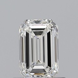 Diament szlif szmaragdowy, 0.7ct, VVS1, H, GIA 6545140909