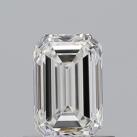 Diament szlif szmaragdowy, 0.7ct, VVS1, H, GIA 6545140909