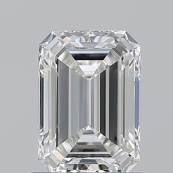 Diament szlif szmaragdowy, 1.01ct, SI1, H, GIA 6532886826