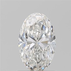 Diament szlif owalny, 1.01ct, SI1, F, GIA 6233697357